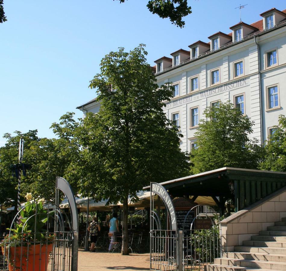 Hotel Am Waldschloesschen - Brauhaus Dresde Exterior foto